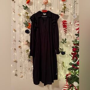 🖤 Umgee Black Long Sleeve Ruffle Dress 🖤